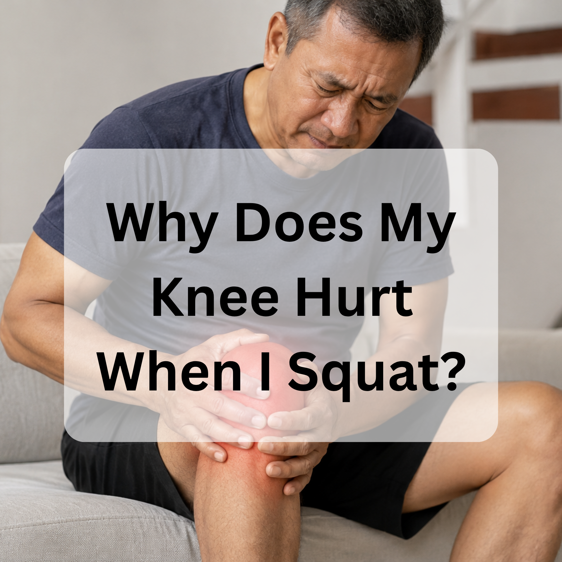 Why Does My Knee Hurt When I Squat?