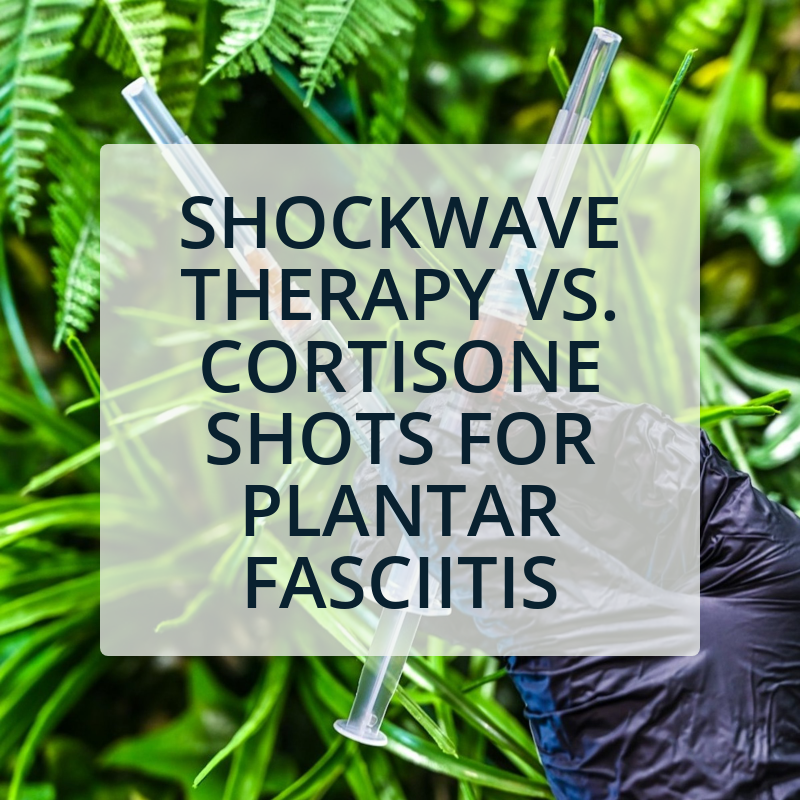 Shockwave Therapy vs. Cortisone Shots for Plantar Fasciitis: What the Research Actually Says