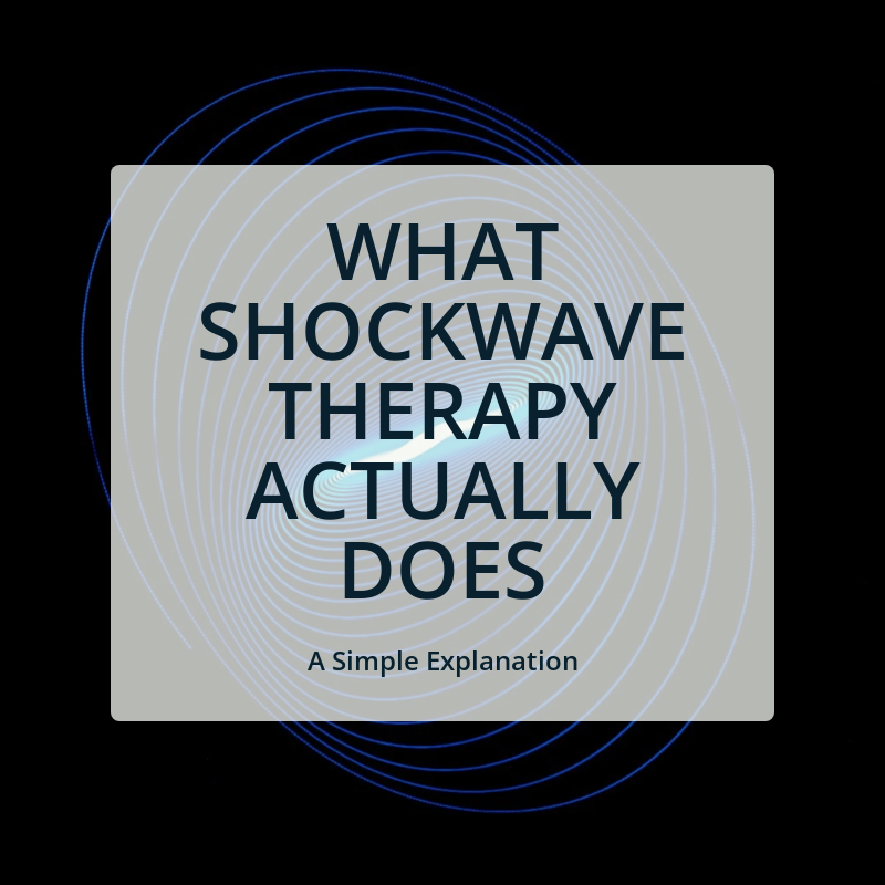 Understanding Shockwave Therapy: A Simple Explanation