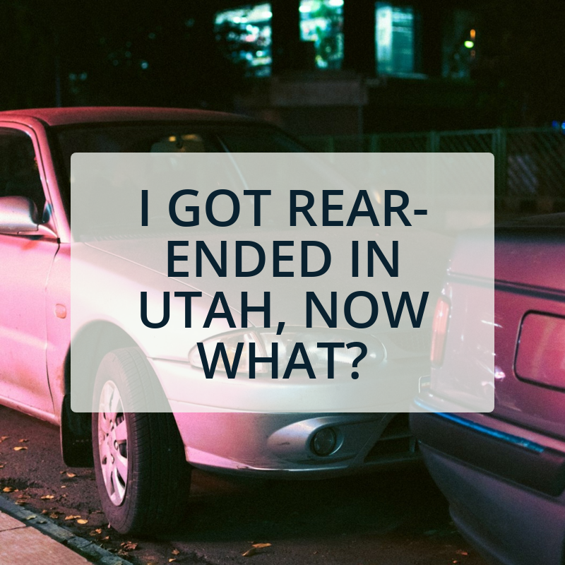I Got Rear-Ended in Utah, Now What? A Chiropractor’s Timeline for What to Do First