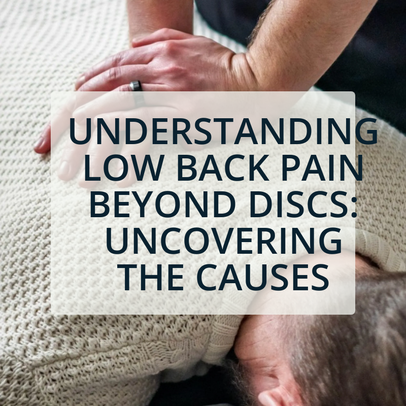 Understanding Low Back Pain Beyond Discs: Uncovering the Causes