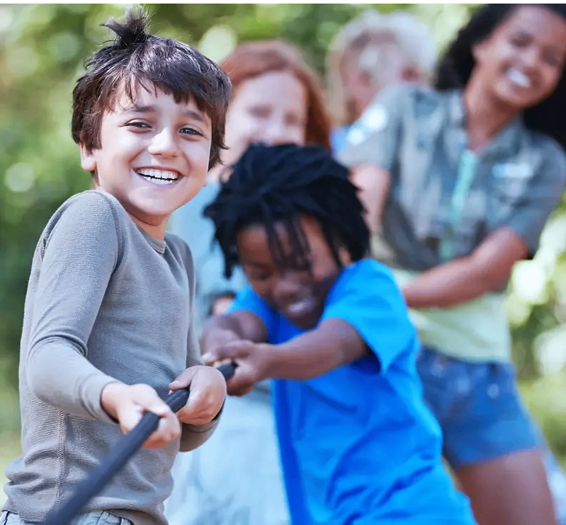 <p><span style="color: rgb(237, 27, 38);">Fostering resilience and collaboration through sports education.</span></p>