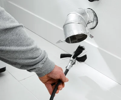 <p>Clears lint buildup to improve dryer performance, reduce fire risk, &amp; lower energy costs.</p>