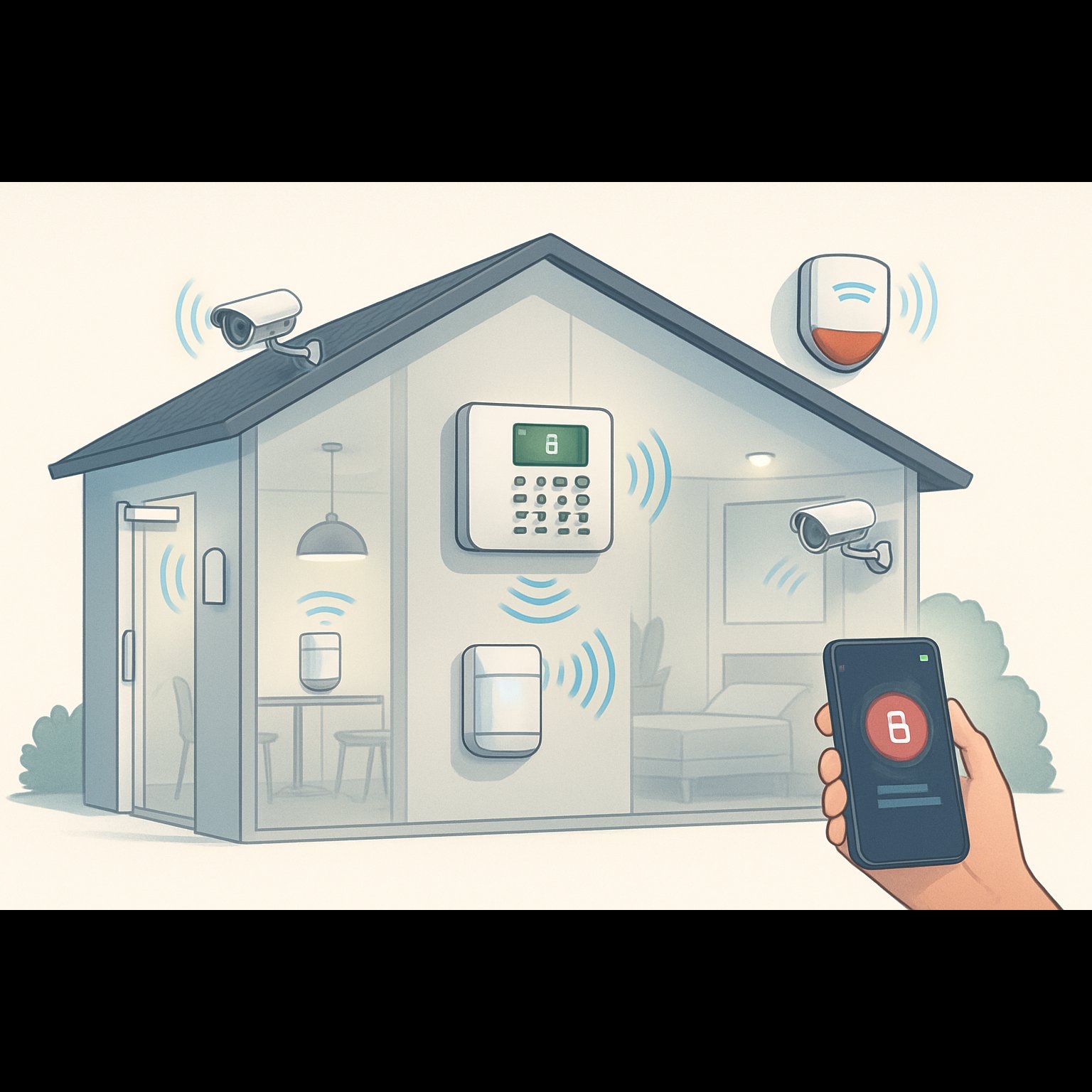 Key Components of an Alarm System and How They Protect Property