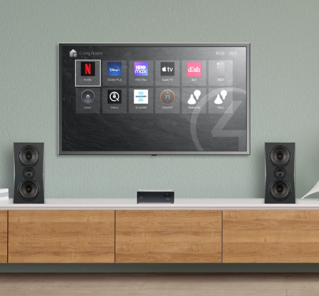 Experience seamless viewing with our professional TV mounting services.