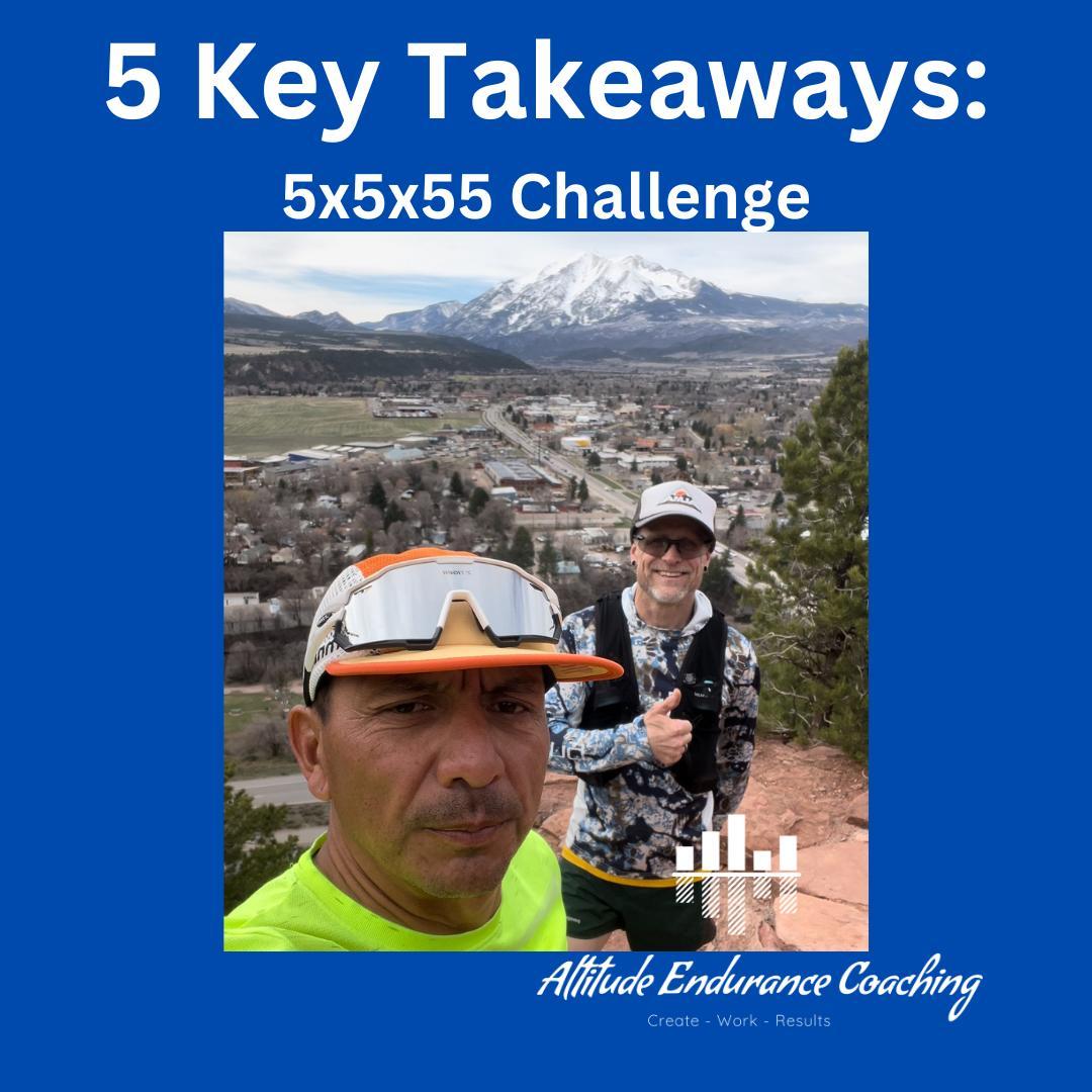 5 Things I Learned by Running 5 miles every 5hrs for 55hrs!