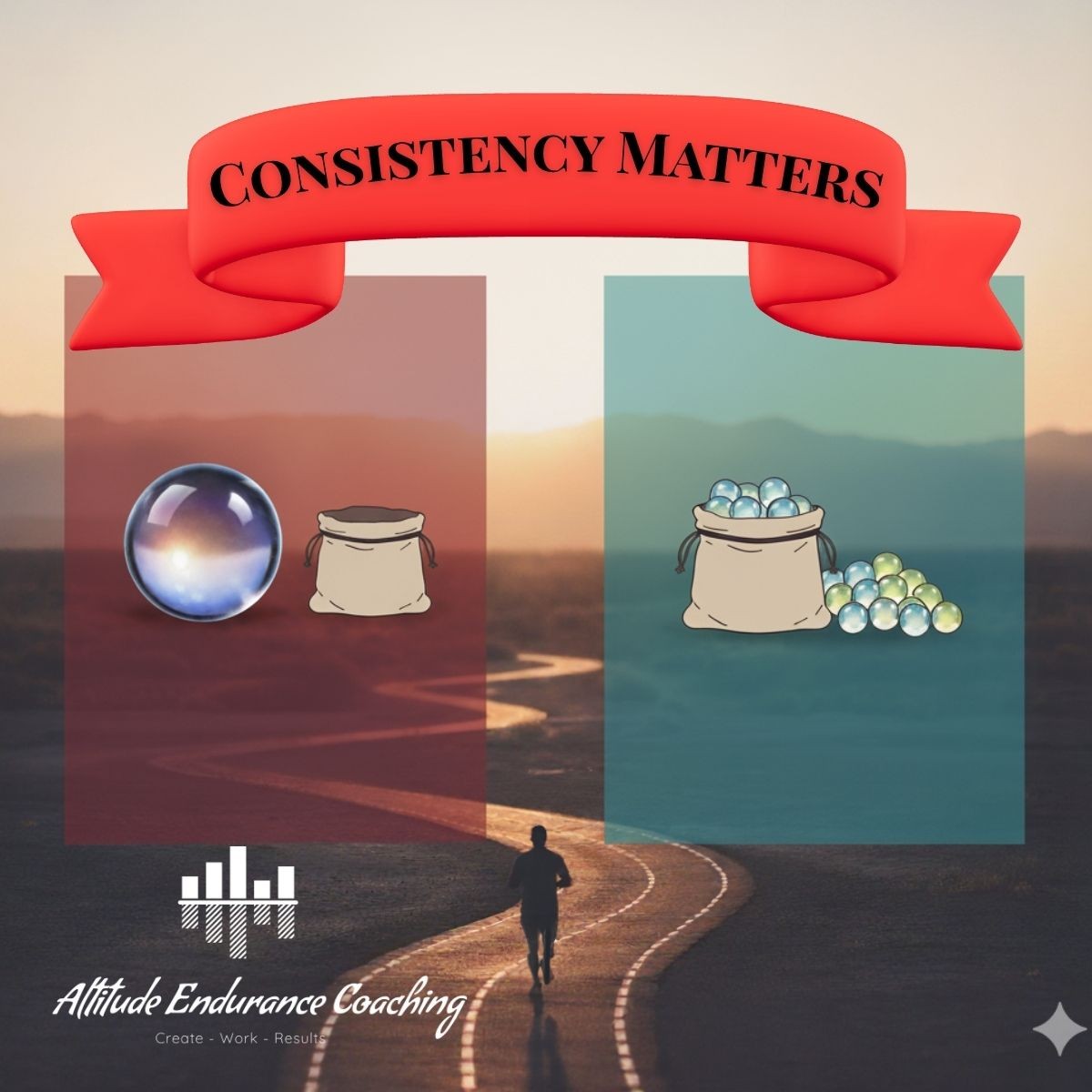 The Race of Marbles: Why Small, Consistent Efforts Win the Endurance Race