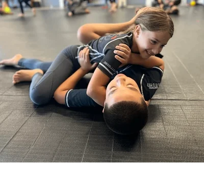 Fun classes that introduce young kids to Brazilian Jiu-Jitsu.