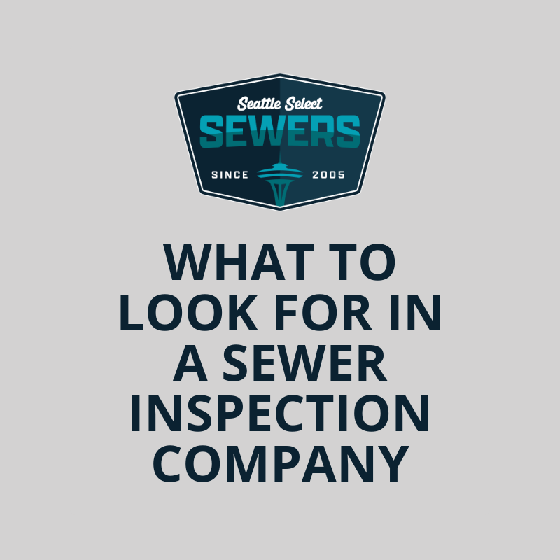 What to Look for in a Sewer Inspection Company