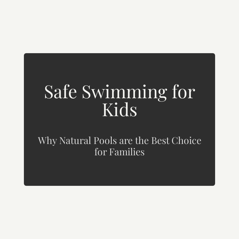 The Benefits of Natural Pool Kits for Families