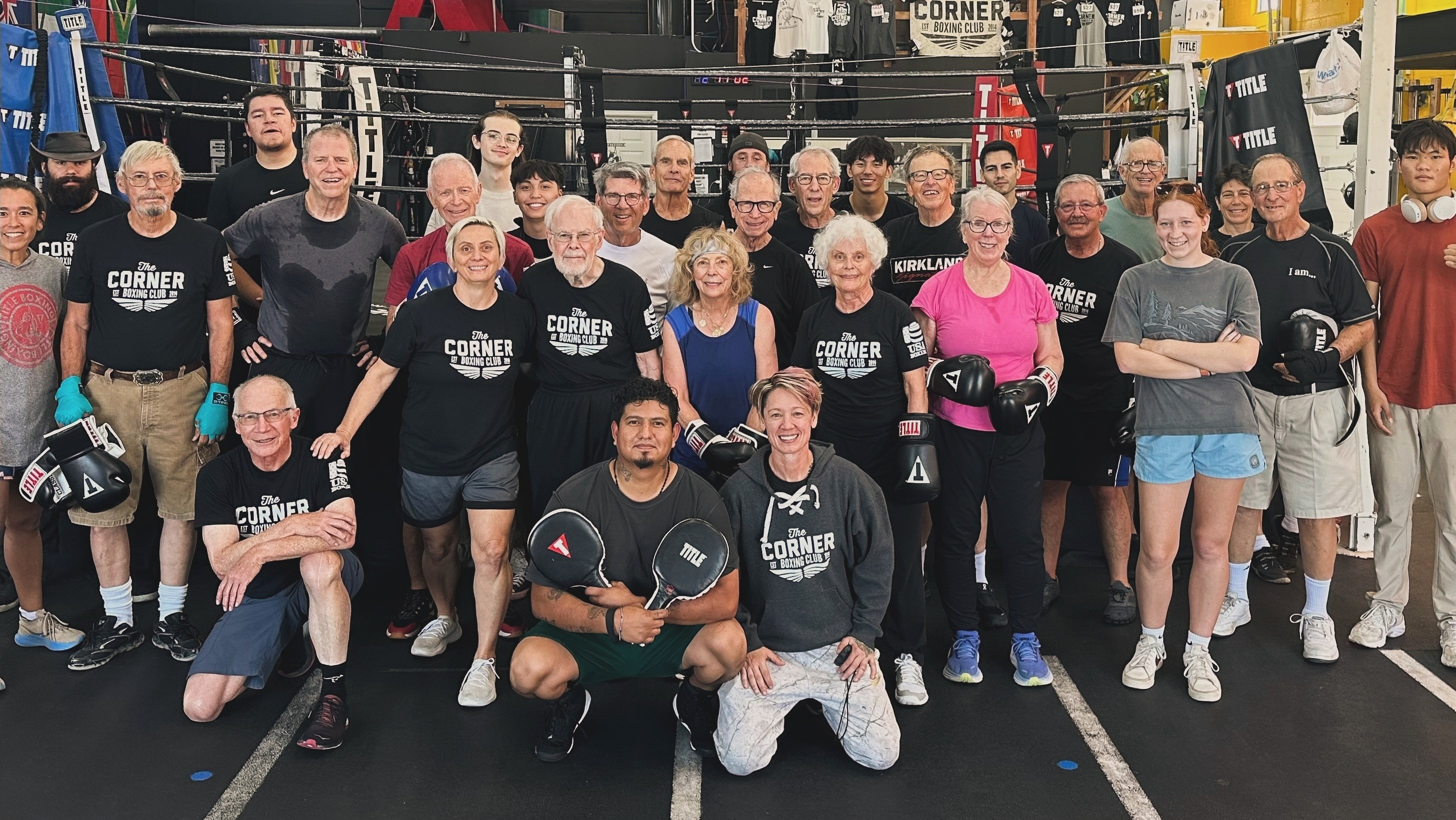 <p><strong>Saturdays: 9a - 10a</strong><br data-preserve-html-node="true"><strong>Tuesdays &amp; Thursdays: 10a-11a</strong></p>
<p>The Corner Boxing Club is grateful to serve as a resource to our Senior &amp; Parkinson's Boxer community who have enriched our community and given our youth &amp; members someone to look up to. <em>Please see your doctor prior to participation for approval.</em></p>