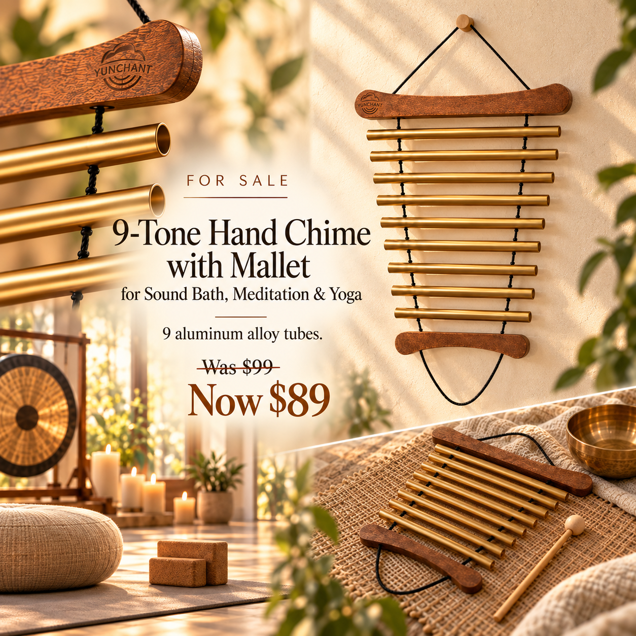 9-Tone Hand Chime for sale 