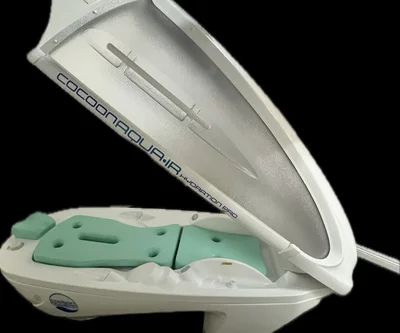 Experience deep hydration and relaxation with our unique bed.