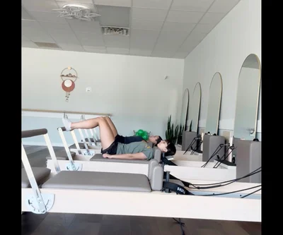 <p>2 clients must attend the class togehter. A Duet Pilates Session is a semi-private reformer class for two participants.</p>