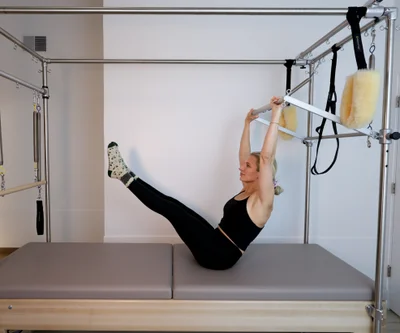 <p><span style="font-family: georgia, palatino, serif;">Receive individualized guidance in our private Reformer or Cadillac sessions, thoughtfully tailored to support your unique body, movement needs, and fitness goals.</span></p>