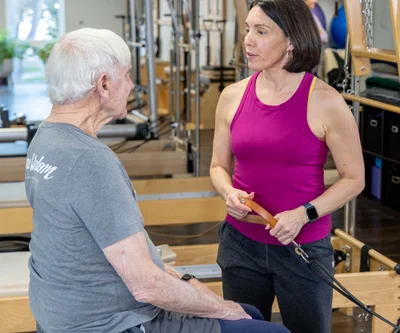 <p>You’re never too old to start Pilates! We provide a welcoming environment for seniors looking to improve strength, flexibility and feel more energized!</p>