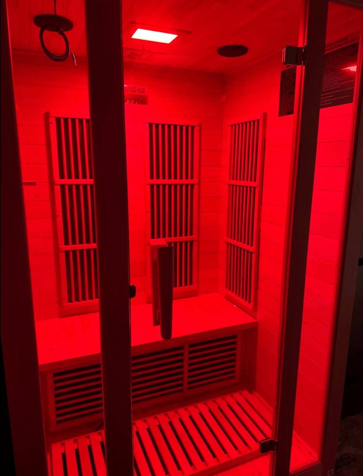 <p class="special-description"><span style="font-family: georgia, palatino, serif;">Valid for first-time sauna users.&nbsp;Limit one free session per client.</span></p>