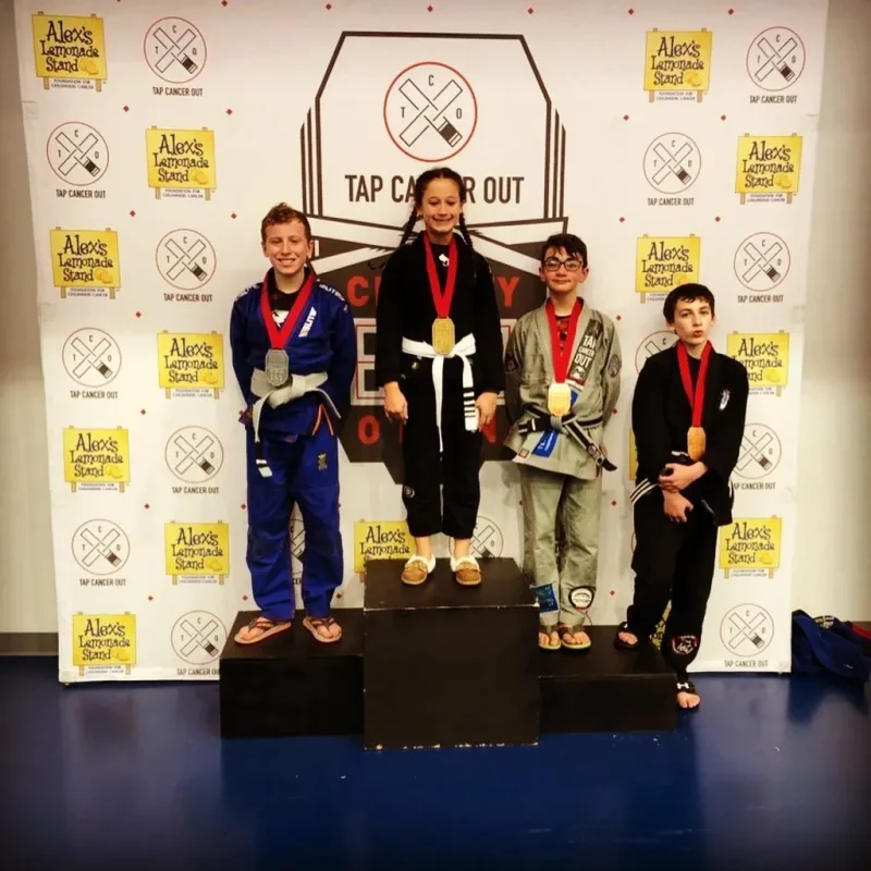 <p>Some of our youth athletes in action</p>