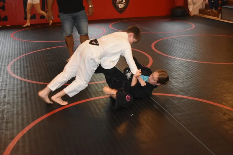 <p>Some of our youth athletes in action</p>