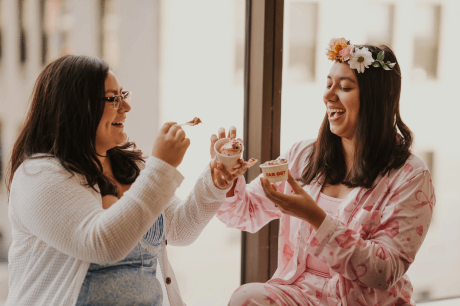 Make your holiday gatherings unforgettable with our real fruit ice cream catering.