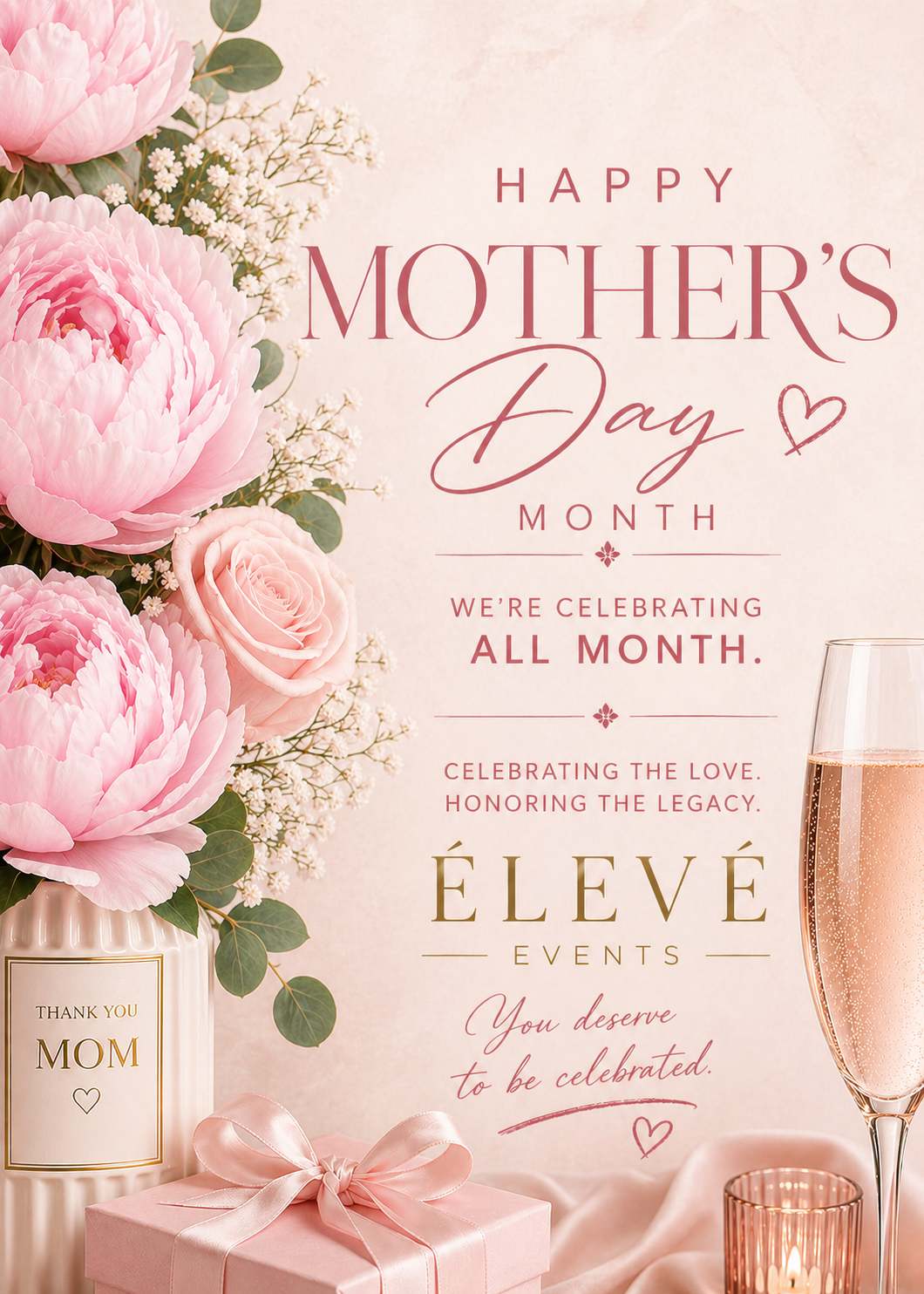 <p>May at &Eacute;lev&eacute;: Celebrating Moms All Month Long</p>