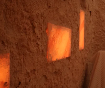 <p><span style="font-family: georgia, palatino, serif;">While relaxing in the salt room customers inhale the dry salt-enriched air to clean the lungs, promote better breathing, healthier skin, good sleep, improve physical fitness and overall wellness.</span></p>