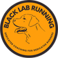 Black Lab Running