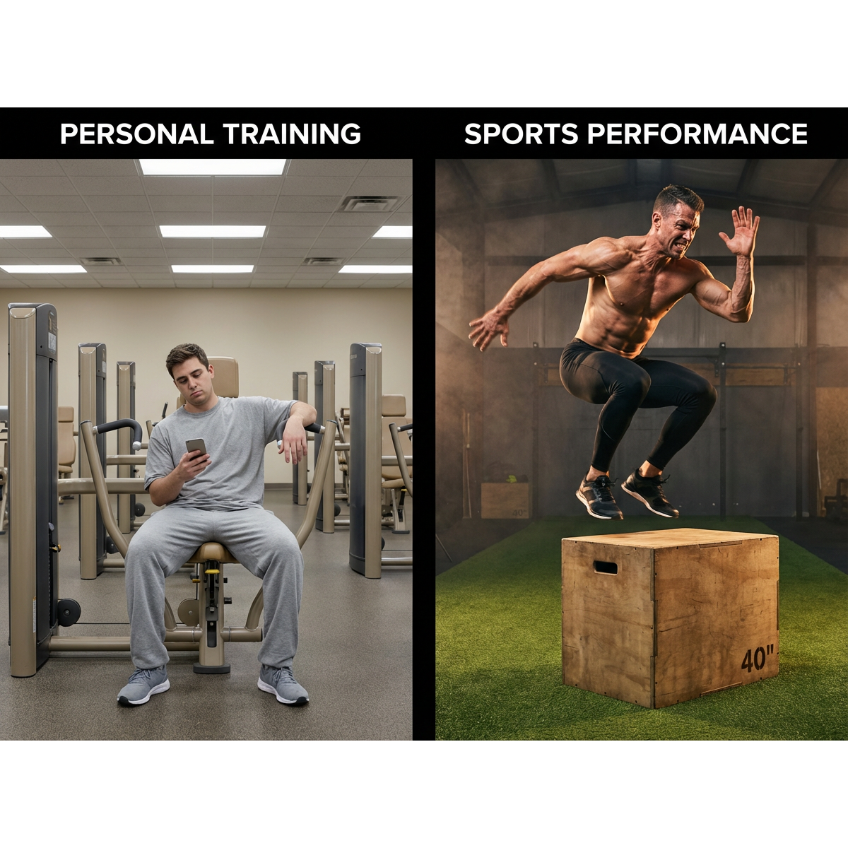 Sports Performance Training vs. Personal Training: What's the Difference?