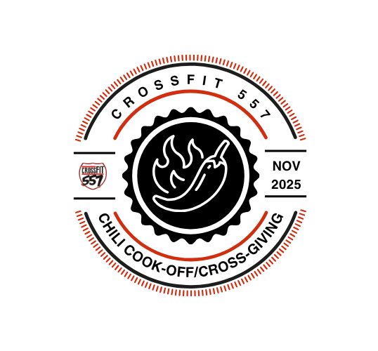 <p>CrossFit 557 Chili Cook-Off &amp; Cross-Giving Feast</p>