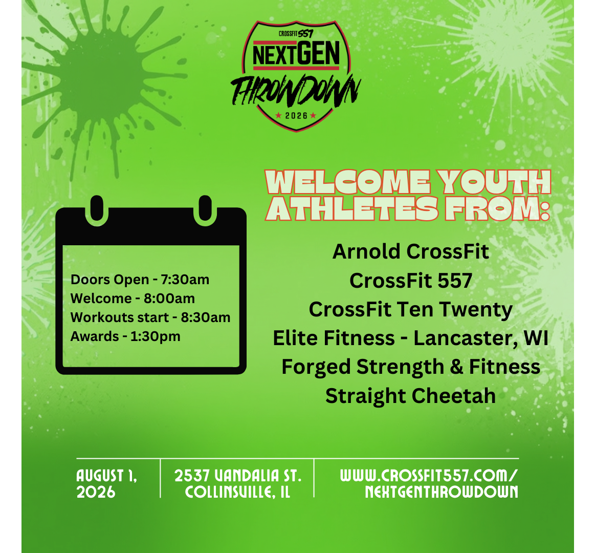 For youth ages 6 to 16