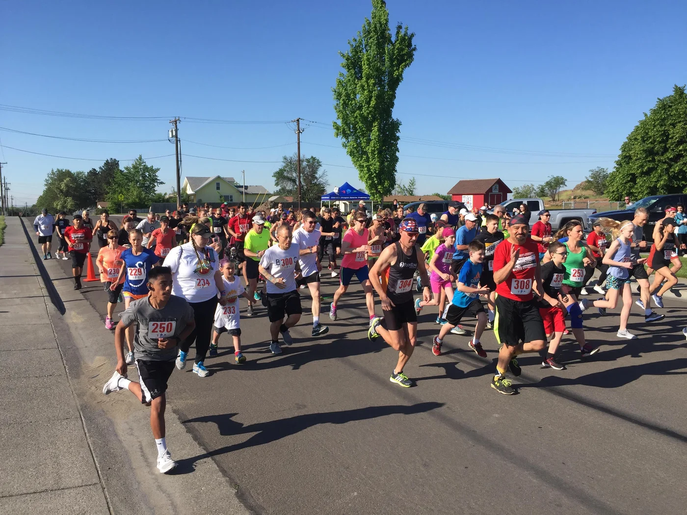 marathon crowd