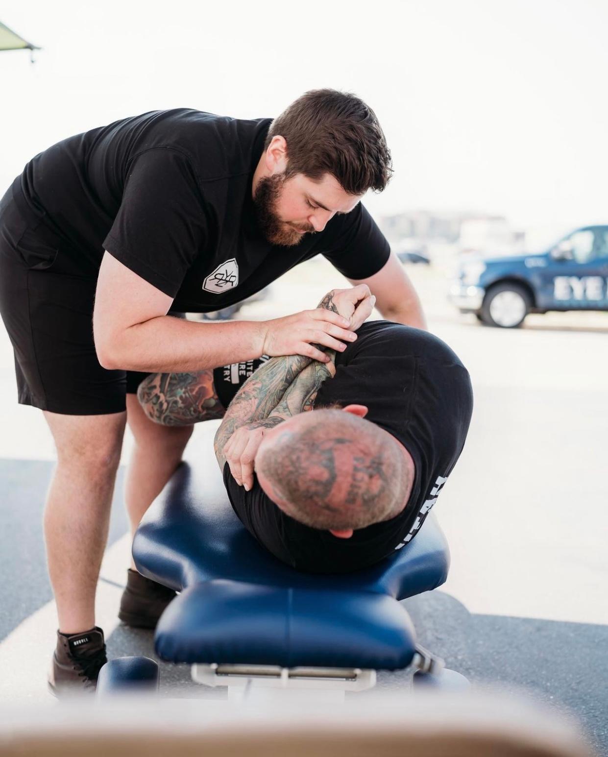 <p>Live a pain-free life with our specialized services. At RYZR Rehab, long term is always the goal. Chiropractic care can be a great solution for a quick fix for pain, but you'll always find yourself back with the same pain just a few weeks later. At RYZR, we couple our chiropractic care with rehab care making it long term and giving YOU the tools you need to keep the pain away. We love seeing our patients on a regular basis, but what we love even more is helping them live a pain free life independently, and free of the time and financial commitment of regular appointments.</p>