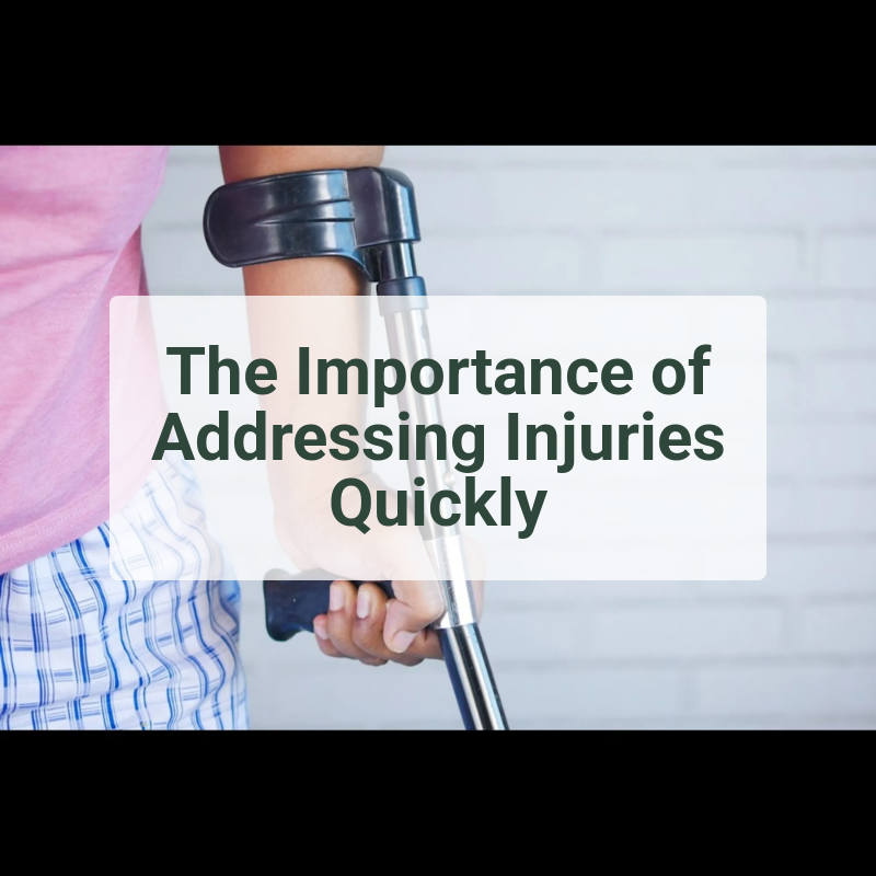 The Importance of Addressing Injuries Quickly