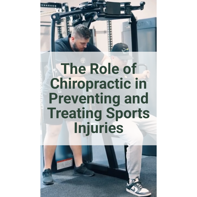 The Role of Chiropractic in Preventing and Treating Sports Injuries