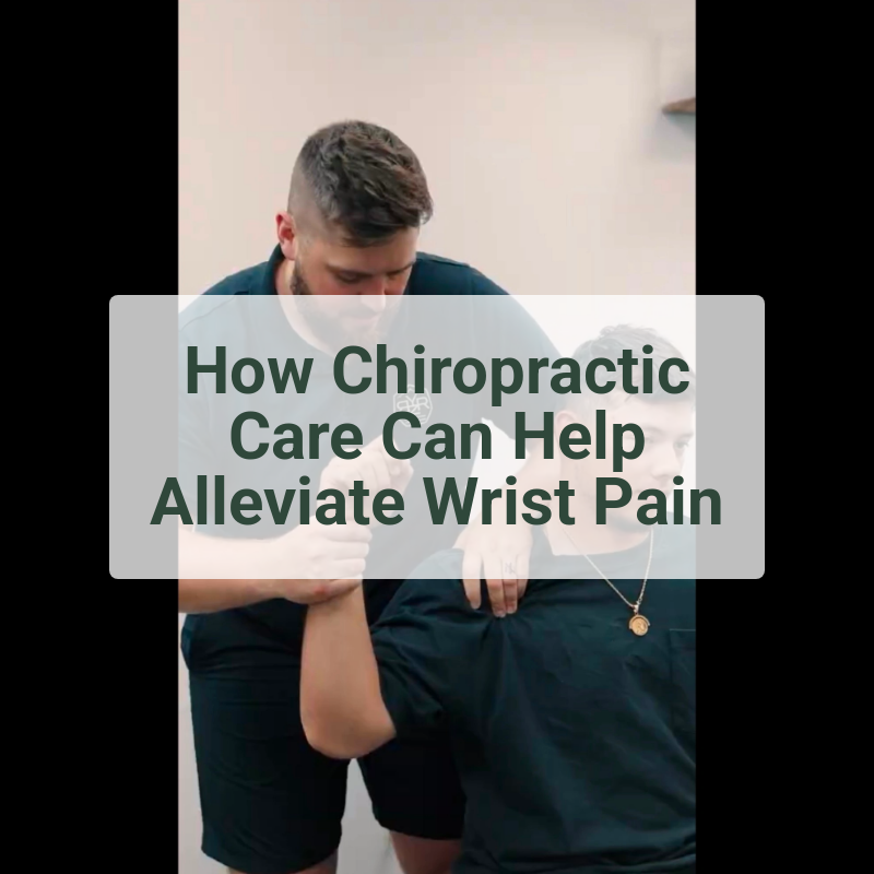 How Chiropractic Care Can Help Alleviate Wrist Pain