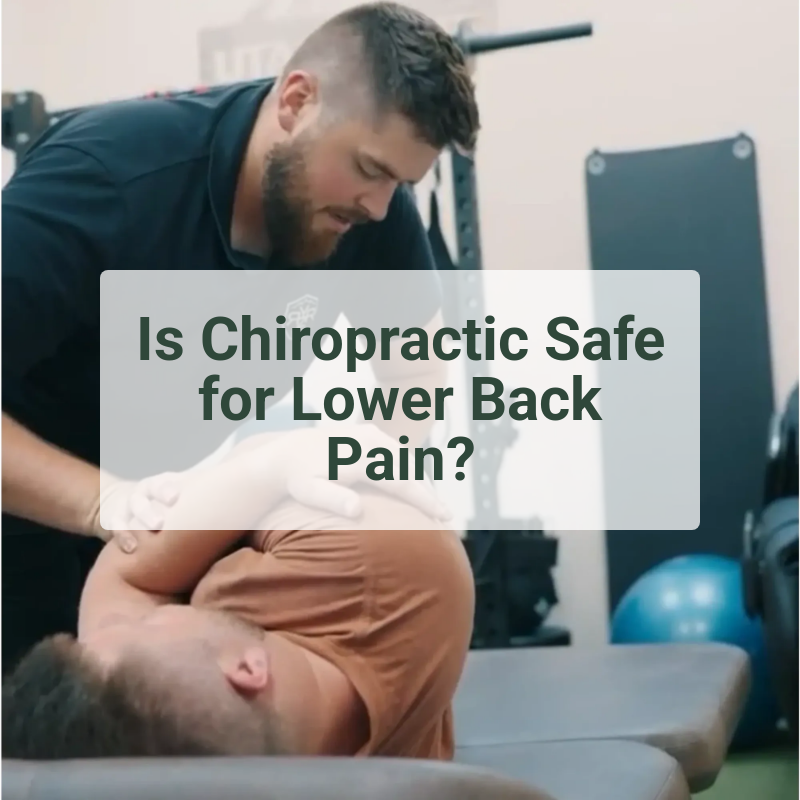 Is Chiropractic Safe for Lower Back Pain?