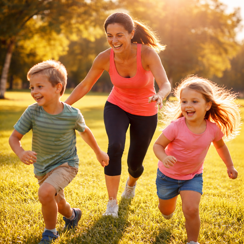 Exercise Gives Moms Energy Instead of Taking It Away