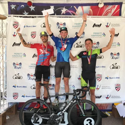 <p><strong>Fueled by an unwavering spirit, he traded two wheels for three, tackling his first-ever triathlon &ndash; Ironman Texas &ndash; in grueling hot and windy conditions. Crossing the finish line in 11:02, this US Army medical student proved his mettle on both the course and in the classroom.</strong></p>
