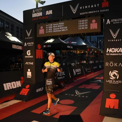 <p><strong>Undaunted by IMLP's notorious reputation, Kevin chose it as his debut full-distance adventure, defying the odds with a sub-14 finish. Now, his hunger for progress is undeniable, as he sets a new IM703 Indian Wells PB and crushes his run-bike split. The future is bright for this rising star.</strong></p>