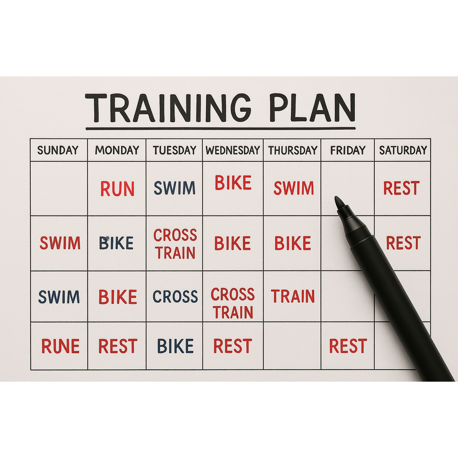 Triathlon Mindset: The Triathlon Blueprint