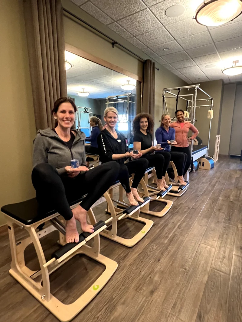 <p style="text-align: center;">Come join us for a private, small group class, or Pilates Certification</p>