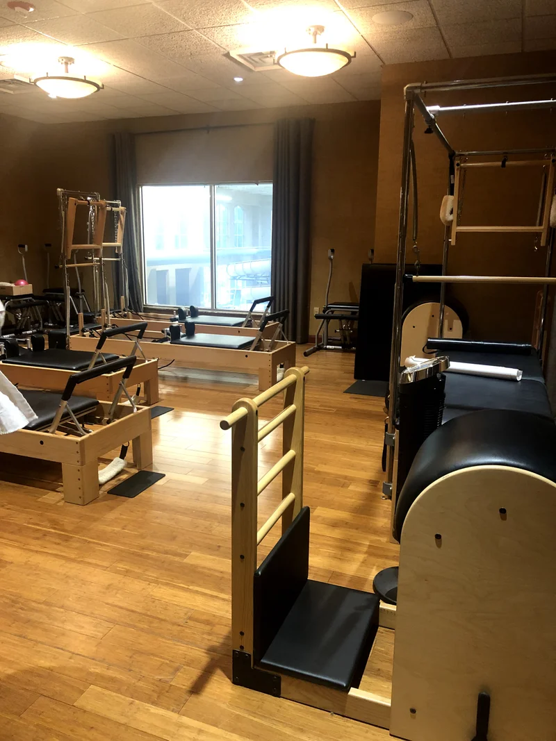 <p style="text-align: center;">Come join us for a private, small group class, or Pilates Certification</p>