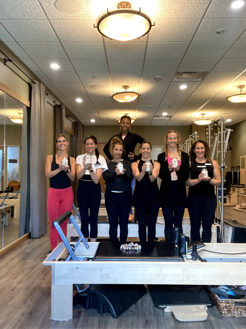 <p style="text-align: center;">Come join us for a private, small group class, or Pilates Certification</p>